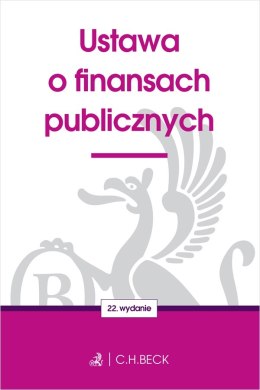 Ustawa o finansach publicznych wyd. 22