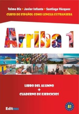 Arriba 1 podręcznik + ćwiczenia do nauki hiszpańskiego