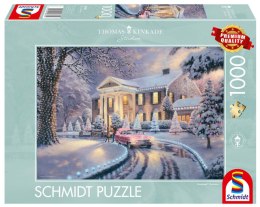 Puzzle 1000 PQ T. Kinkade Graceland zimą 112729
