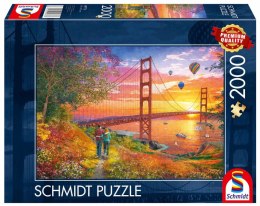 Puzzle 2000 PQ Spacer w pobliżu mostu Golden Gate San Francisco 112748