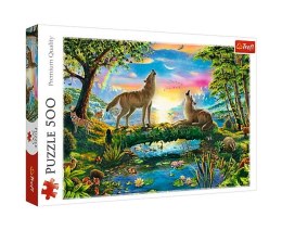 Puzzle 500 Wilcza natura 37349