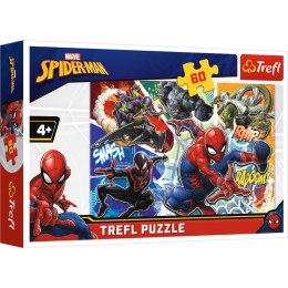 Puzzle 60 Waleczny Spider Man 17311