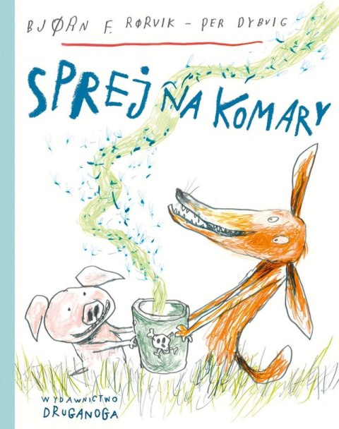 Sprej na komary. Lisek i prosiaczek