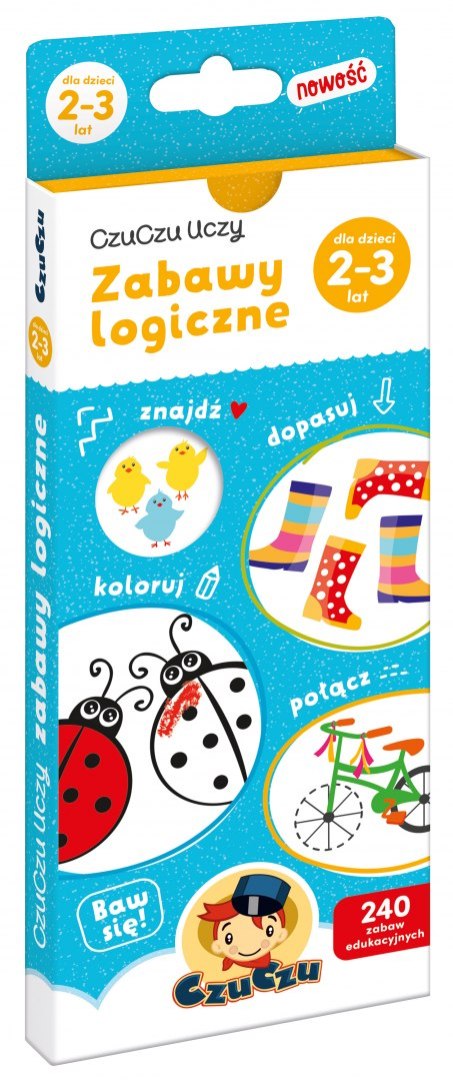 Zabawy logiczne 2-3 lat CzuCzu