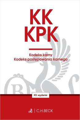 KK. KPK. Kodeks karny. Kodeks postępowania karnego. Edycja Prokuratorska wyd. 43