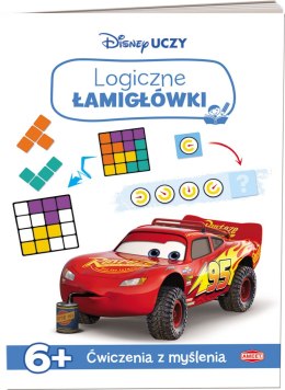 Disney uczy Auta logiczne łamigłówki ŁAM-9301