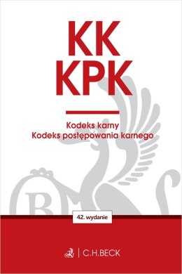 KK. KPK. Kodeks karny. Kodeks postępowania karnego. Edycja Prokuratorska wyd. 42