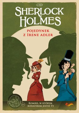 Pojedynek z irene adler Sherlock Holmes komiksy paragrafowe