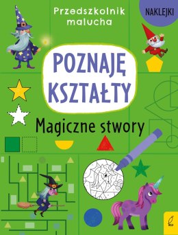 Przedszkolnik malucha. Poznaję kształty. Magiczne stwory