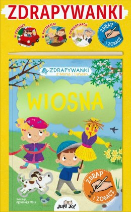 Wiosna. Zdrapywanki z Manią i Tyniem