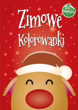 Zimowe Kolorowanki