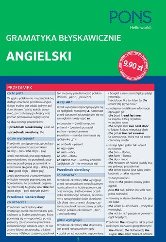 Błyskawicznie gramatyka angielska PONS