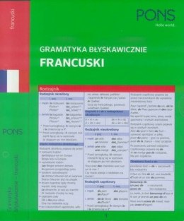 Błyskawicznie gramatyka francuska PONS