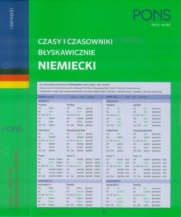 Czasy i czasowniki błyskawicznie MINI niemieckie PONS