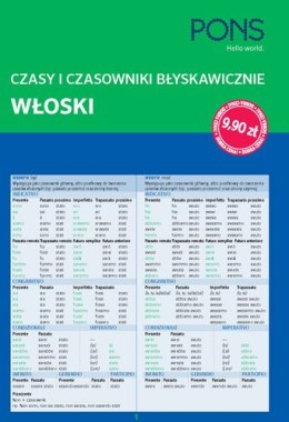 Czasy i czasowniki błyskawicznie MINI włoskie PONS