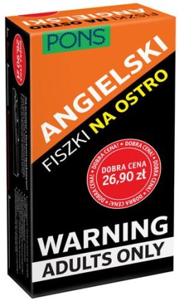 Fiszki na ostro PONS Język angielski 333 słowa