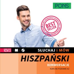 Słuchaj i mów PONS Konwersacje Kurs hiszpańskiego A2 z nagraniami