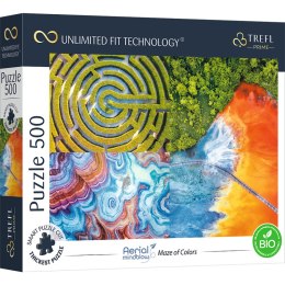 Puzzle 500 UFT Aerial Mindblow: Maze of Colors 37460