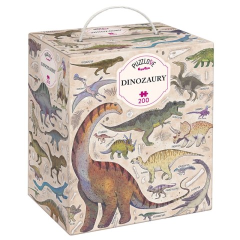 Puzzlove 200 Dinozaury puzzle rodzinne CzuCzu