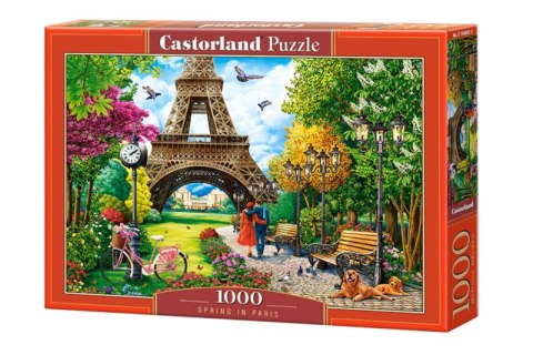 Puzzle 1000 Wiosna w Paryżu C-104840-2