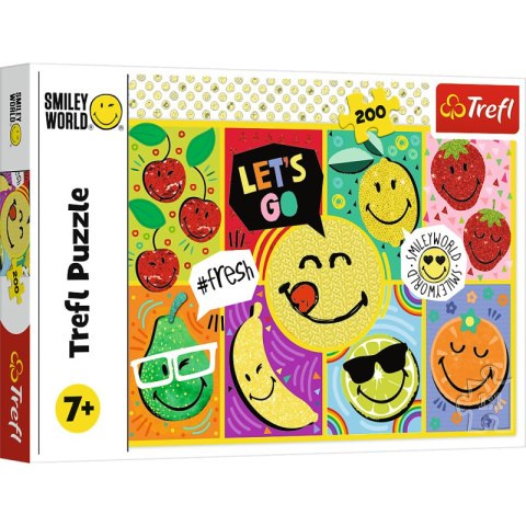 Puzzle 200 Wesoły Smiley 13297