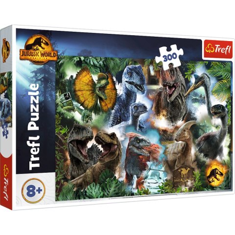 Puzzle 300 Ulubione dinozaury Universal Jurassic World 23013