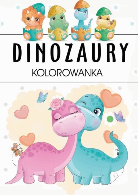 Dinozaury. Kolorowanka