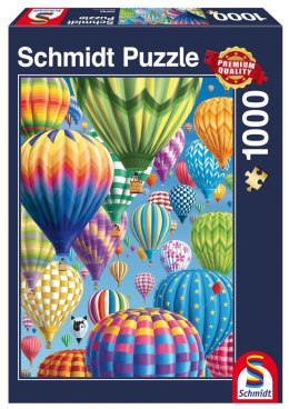 Puzzle 1000 PQ Balony na niebie