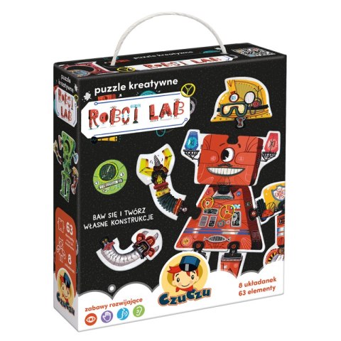 Puzzle kreatywne Robot Lab 3+ CzuCzu