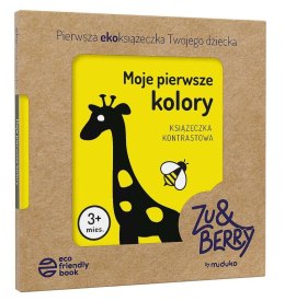 Moje pierwsze kolory. Książeczka kontrastowa