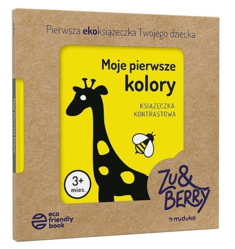 Moje pierwsze kolory. Książeczka kontrastowa