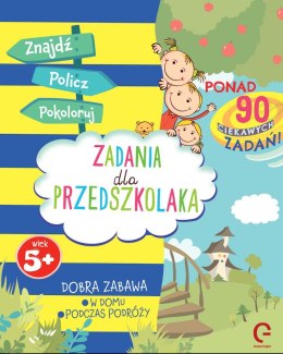 Znajdź, policz, pokoloruj. Zadania dla przedszkolaka