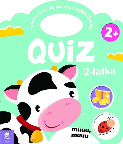 Krówka. Quiz 2 latka