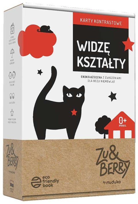 Widzę kształty. Karty kontrastowe 0 mies.+