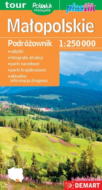 Małopolskie. Podrózownik 1:250 000