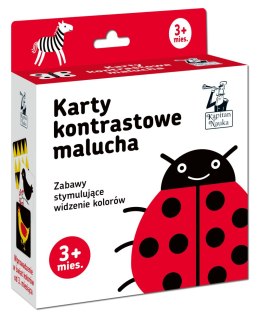 Karty kontrastowe malucha. (3+ mies.). Kapitan Nauka