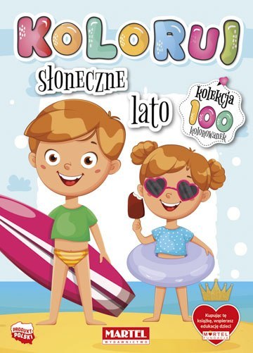 Słoneczne lato. Koloruj