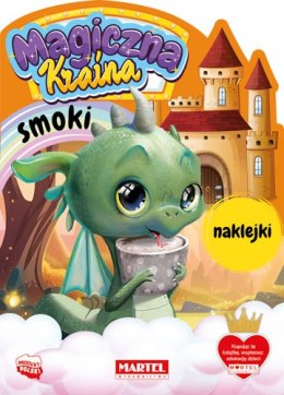 Smoki z naklejkami. Magiczna kraina