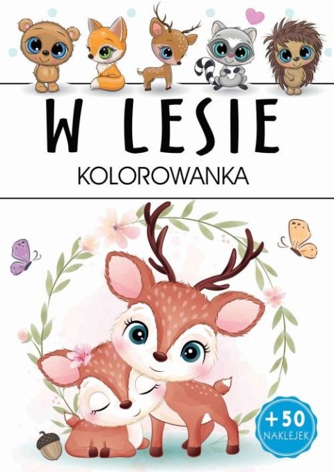 W LESIE. KOLOROWANKA