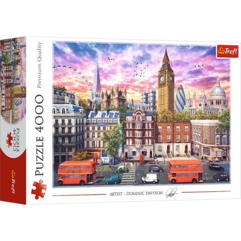 Puzzle 4000 Spacer po Londynie 45010