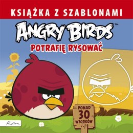 Książka z szablonami potrafię rysować angry birds