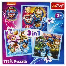 Puzzle 3w1 Psi Patrol Moc Mighty Pups 34869