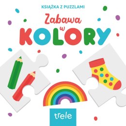 Kolory. Książka z puzzlami