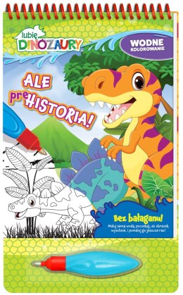 Lubię Dinozaury. Wodne kolorowanie