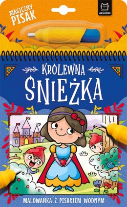 Królewna Śnieżka. Malowanka z pisakiem wodnym