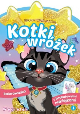 Węgielek. Kotki wróżek. Brokatowa magia