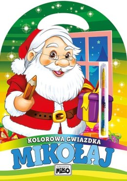 Mikołaj. Kolorowa gwiazdka