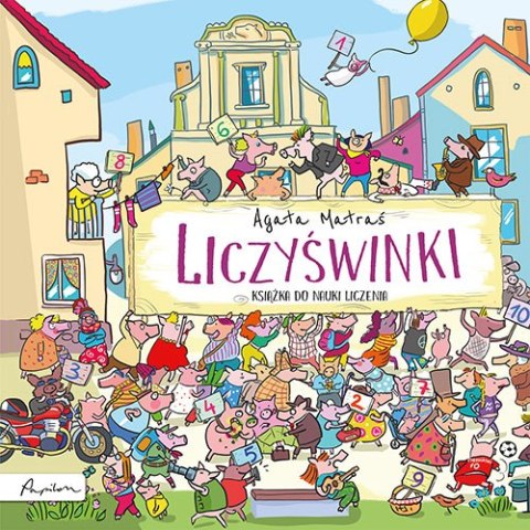 Liczyświnki. Książka do nauki liczenia wyd. 2023