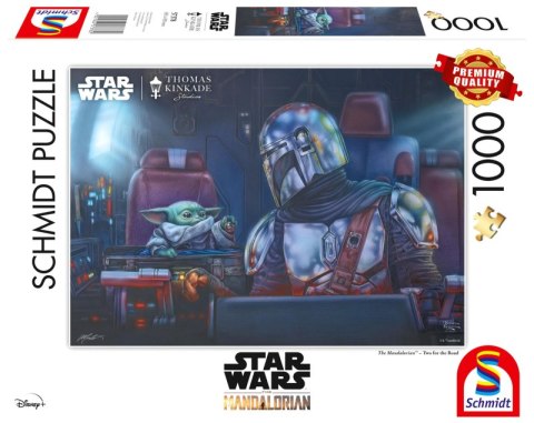 Puzzle 1000 PQ T. Kinkade Star Wars The Mandalorian W drogę 111746