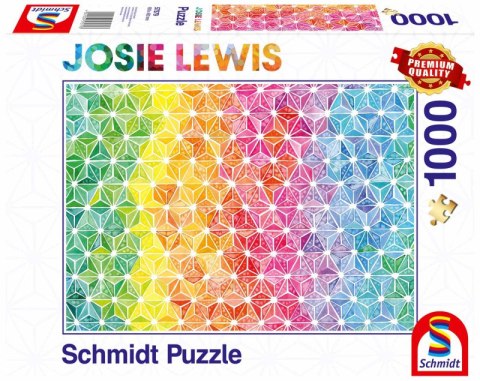 Puzzle 1000 PQ Josie Lewis kolorowe trójkąty 111721